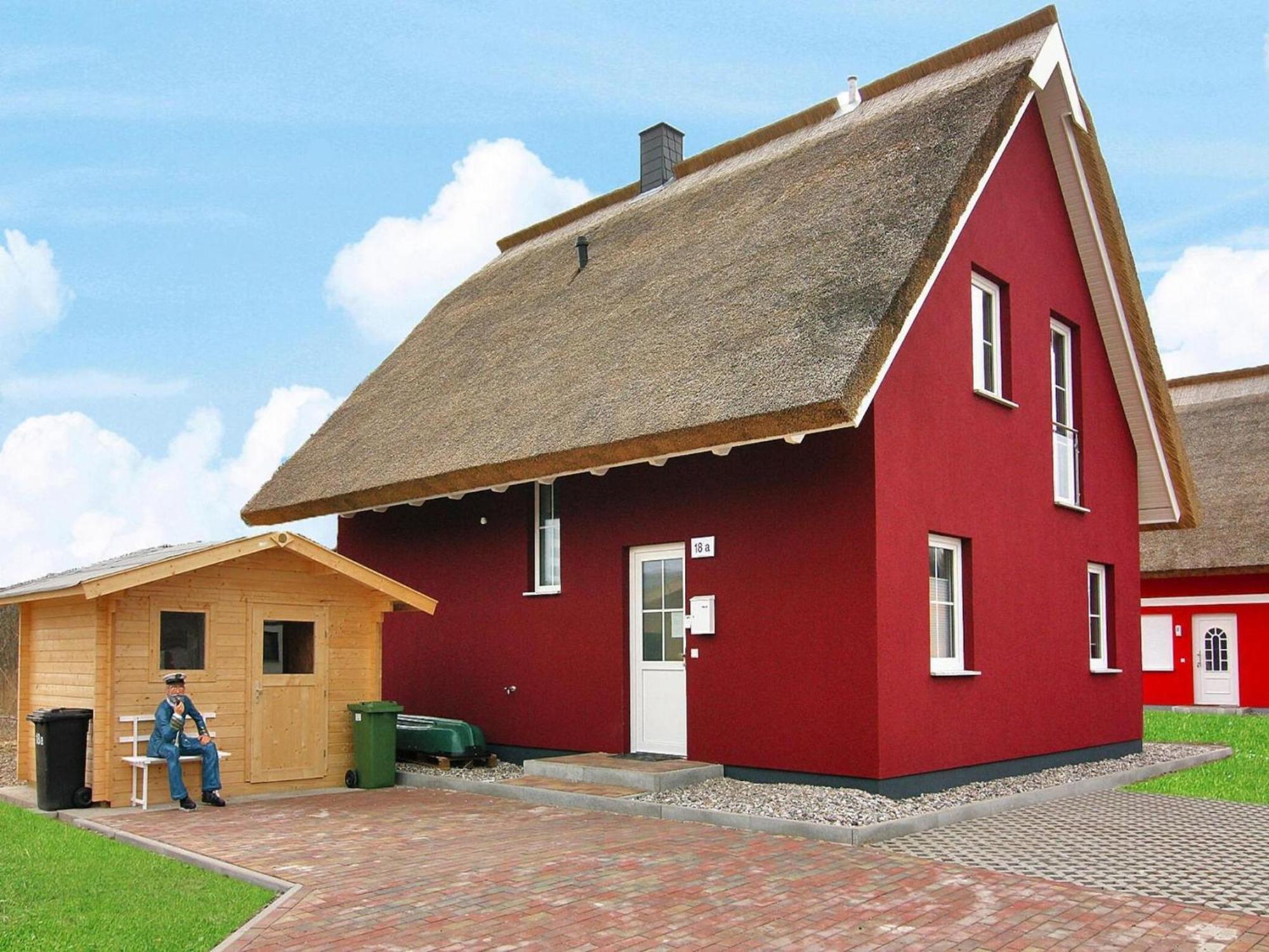 Ferienhaus Lotsenhaus Am Breetzer Bodden In Vieregge Exteriér fotografie